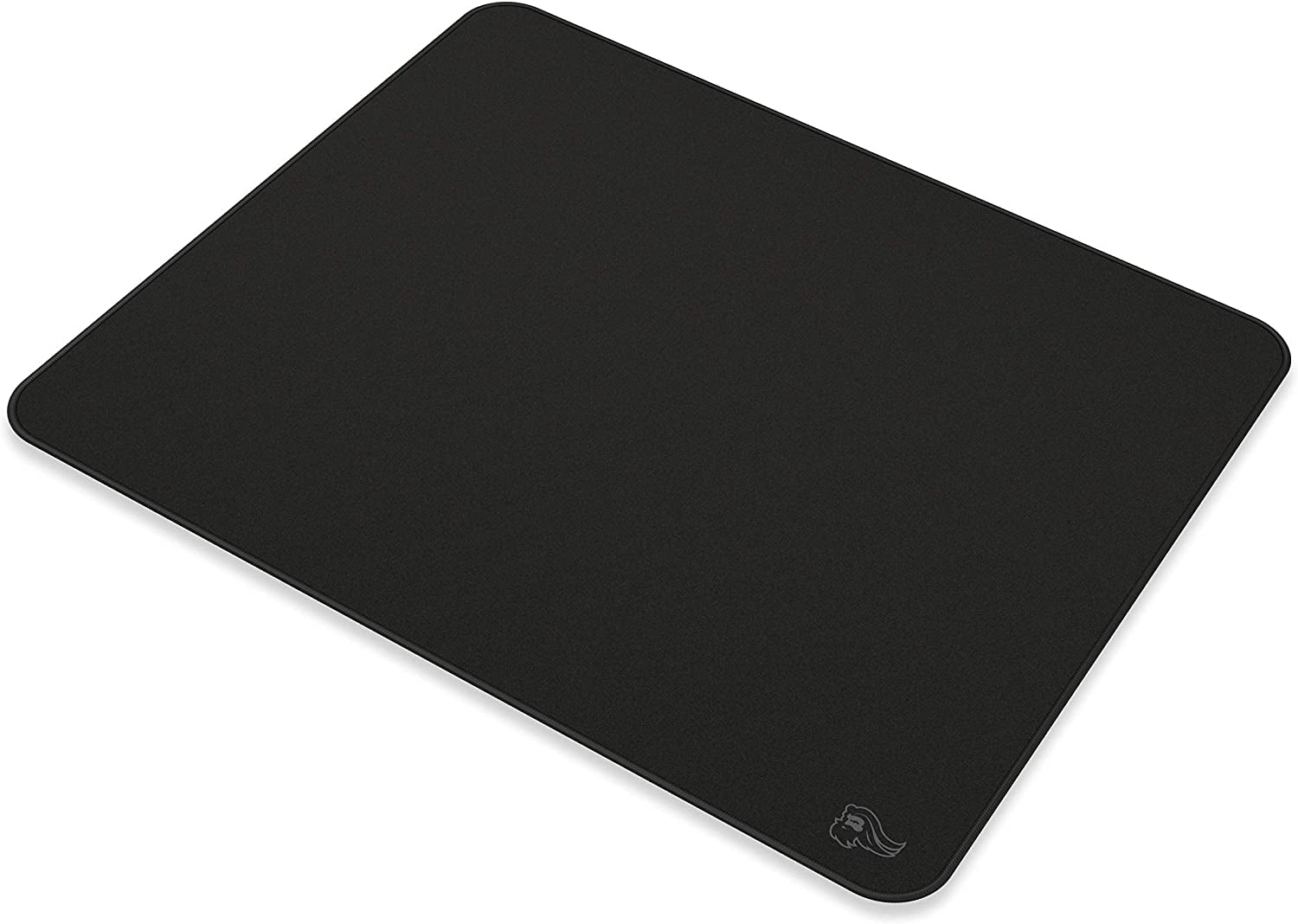 Large Gaming Mouse Mat/Pad - Stealth Edition - Stitched Edges, Black Cloth Mousepad | 11"X13" (G-L-Stealth)