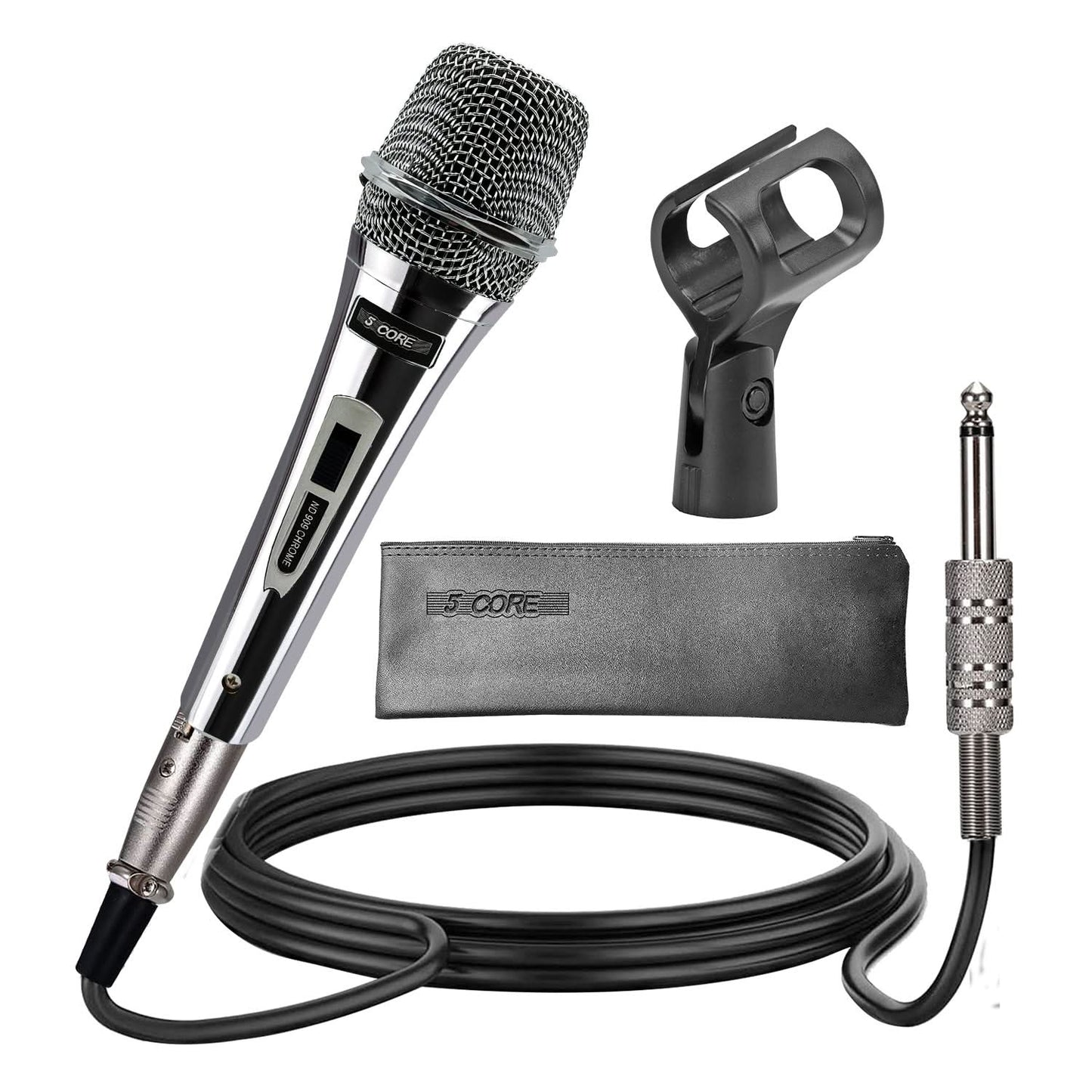 5Core XLR Microphone Dynamic Mic Karaoke Singing Studio Microfono Handheld Mics