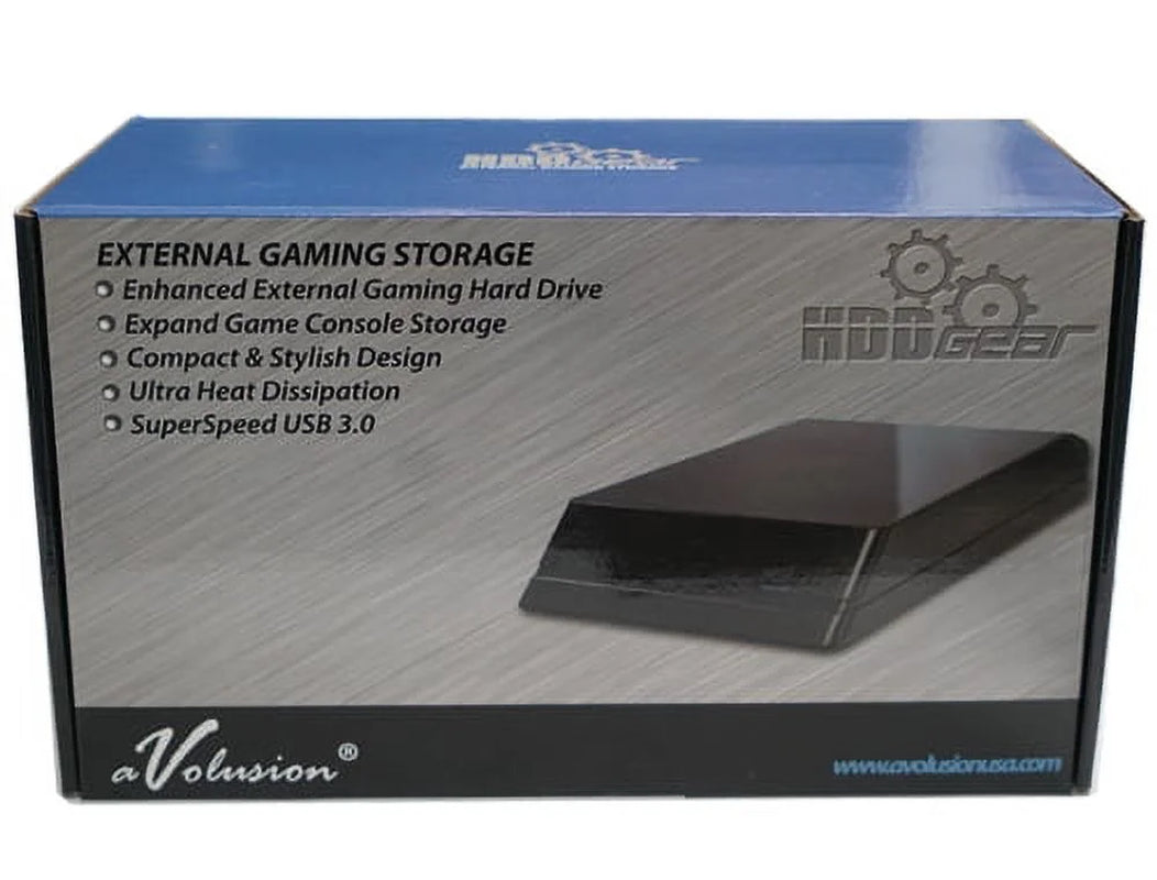 Hddgear 4TB USB 3.0 External Gaming Hard Drive (For XBOX ONE, XBOX ONE S, XBOX ONE X) - 2 Year Warranty