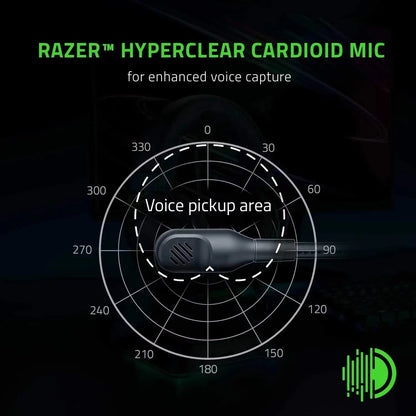 Blackshark V2 X Wired Esports Headset Advanced Passive Noise Cancellation, 7.1 Surround Sound, Hyperclear Cardioid Mic