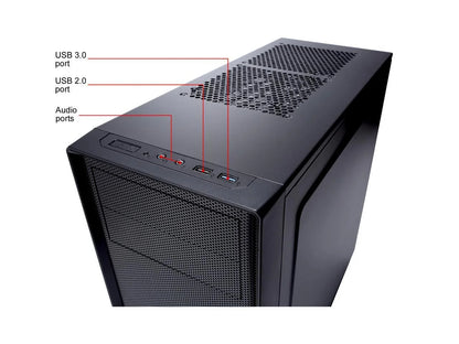 Focus G Mini Black Microatx Mid Tower Computer Case