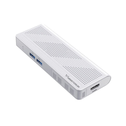 S100 Mini PC Stick 12Th Gen Alder Lake N100(Up to 3.4Ghz) Micro PC, LPDDR5 8GB RAM UFS2.1 128GB, 1X HDMI, 1X USB-C Output, 2X USB3.2, 2.5G RJ45 Port, PD 65W Power Adapter Micro Computer