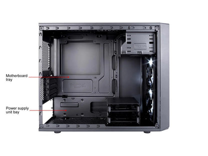 Focus G Mini Black Microatx Mid Tower Computer Case