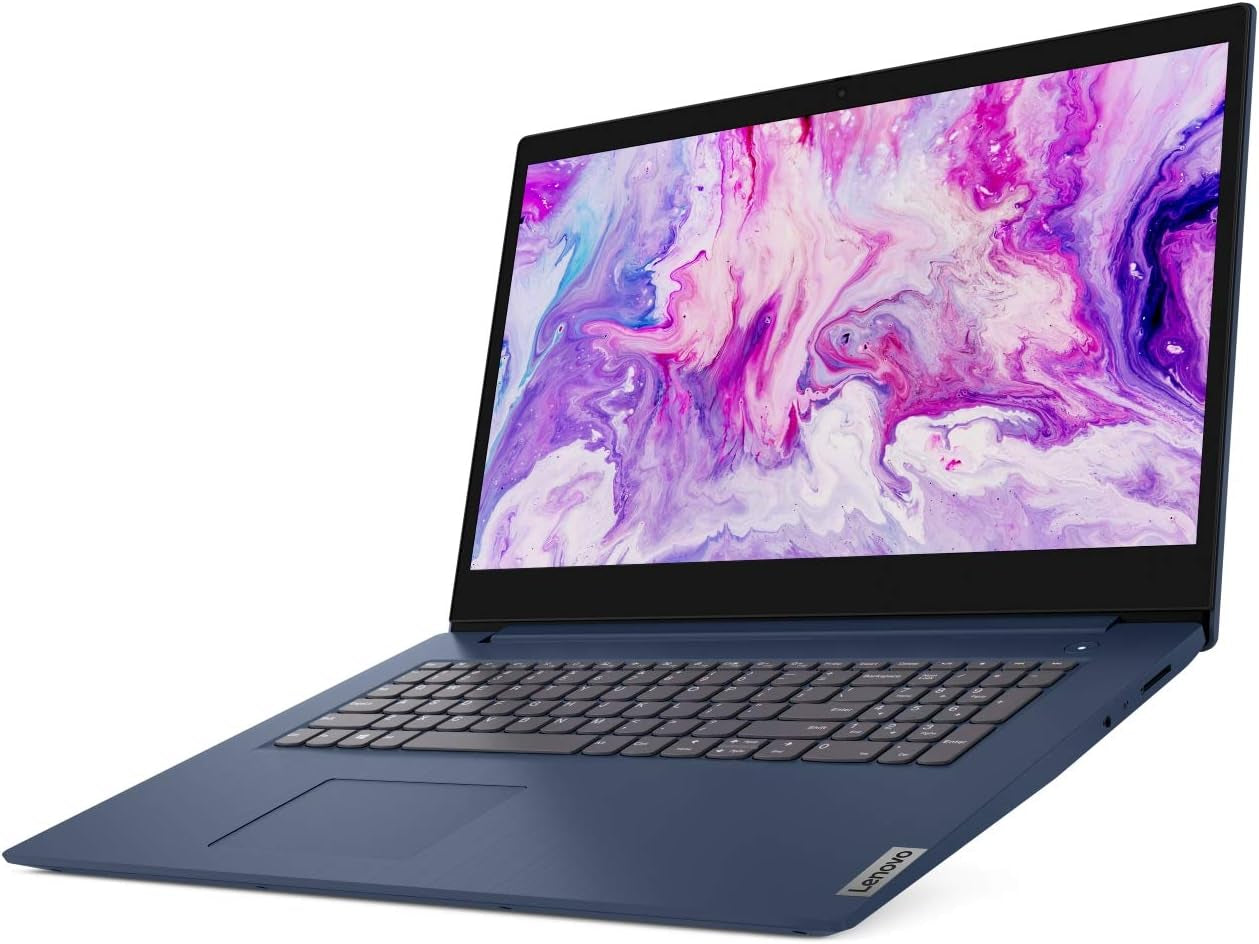 2021 Ideapad 3 Laptop, 17.3" HD+, Intel Core I5-1035G1 Processor, HDMI, Bluetooth, Wi-Fi, Webcam, Online Class, Zoom, Windows 10, Abyss Blue, KKE Bundle (20GB RAM | 1TB SSD)