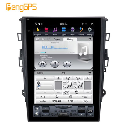 For Ford Fusion Mondeo Mk5 Radio Android Multimedia Px6 Gps Navigation Head Unit Screen Car Audio Stereo Player Autoradio