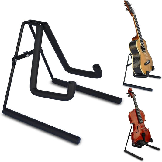 5Core Ukulele Stand Floor Violin Mandolin Banjo Mandolin Uke Foldable Mini Guitar Stands