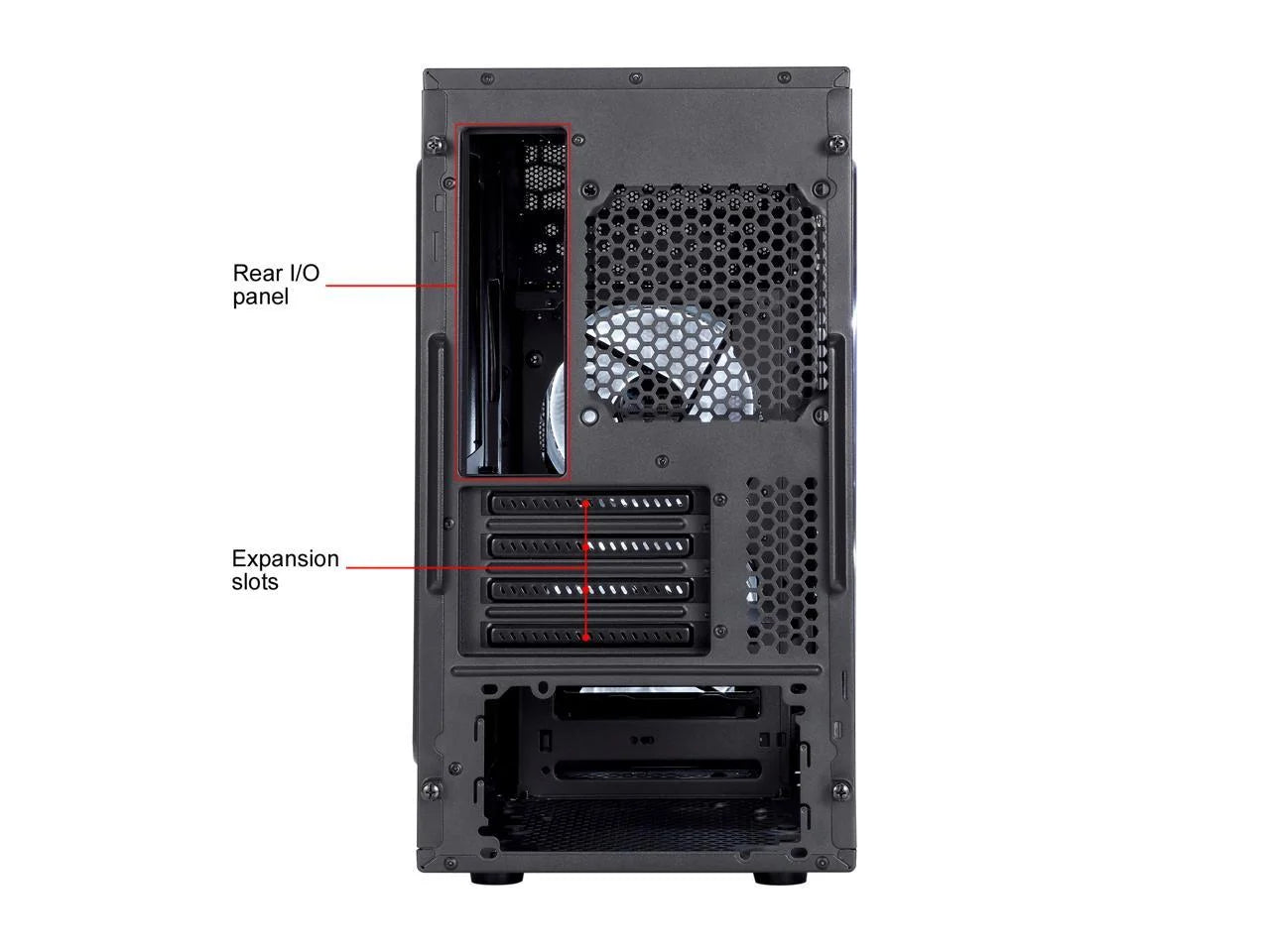 Focus G Mini Black Microatx Mid Tower Computer Case