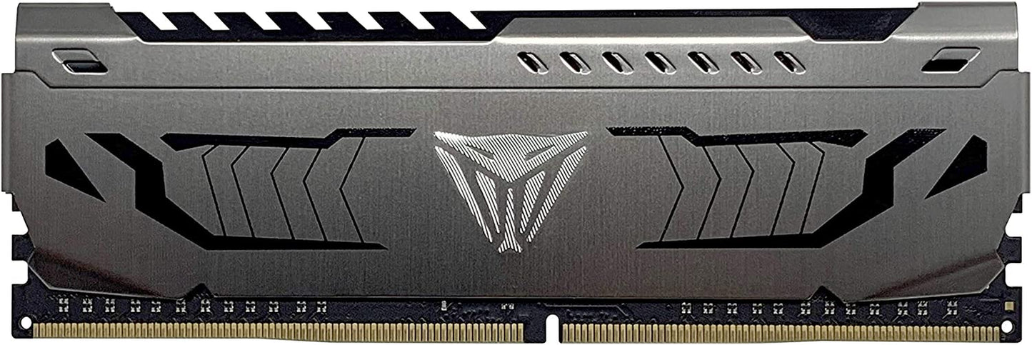 Patriot Viper Steel DDR4 RAM 8GB (1X8GB) 3200Mhz CL16 1.35V UDIMM Desktop Gaming Memory Module Compatible with XMP - PVS48G320C6