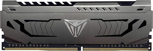 Patriot Viper Steel DDR4 RAM 8GB (1X8GB) 3200Mhz CL16 1.35V UDIMM Desktop Gaming Memory Module Compatible with XMP - PVS48G320C6