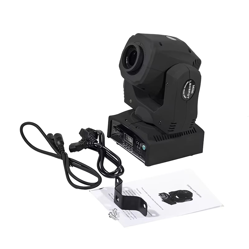 60W LED Spot Moving Head 60W Spot Light DMX512 for Dj Disco Bar Party Stage Light Equipment