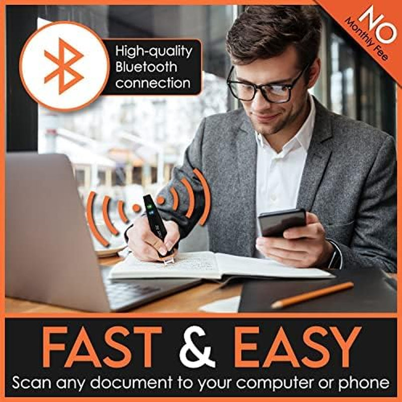 Air Reading Pen & Pen Scanner | Translator Pen for Dyslexia, Students & Professionals - Compatible with Mac, Windows, Ios & Android