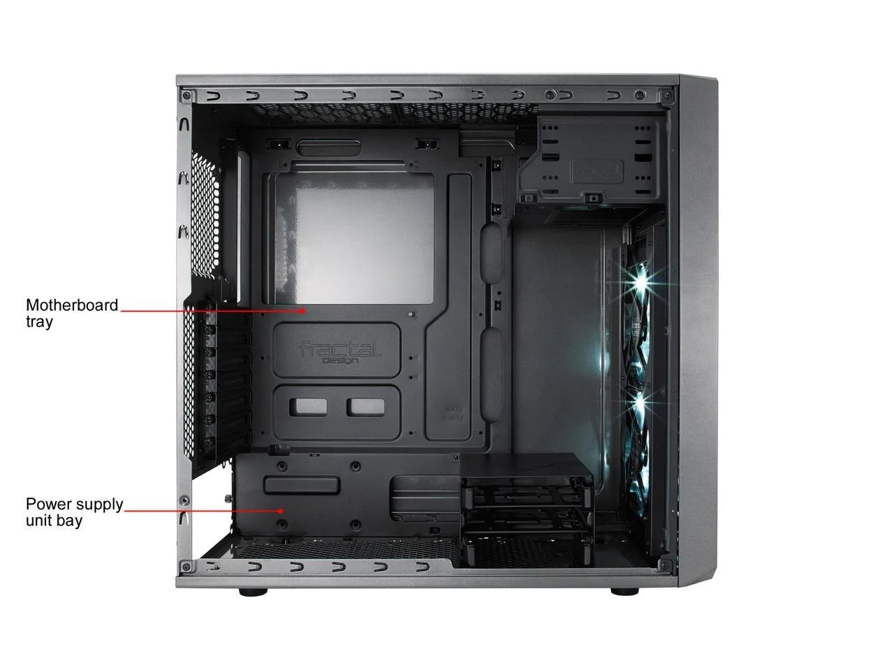 Focus G Gunmetal Gray ATX Mid Tower Computer Case